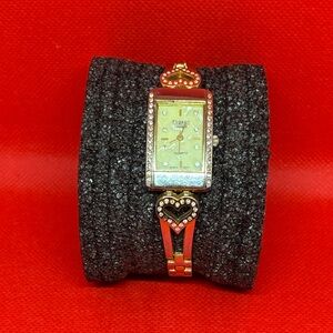 Elegant Gold and Silver Women's Watch